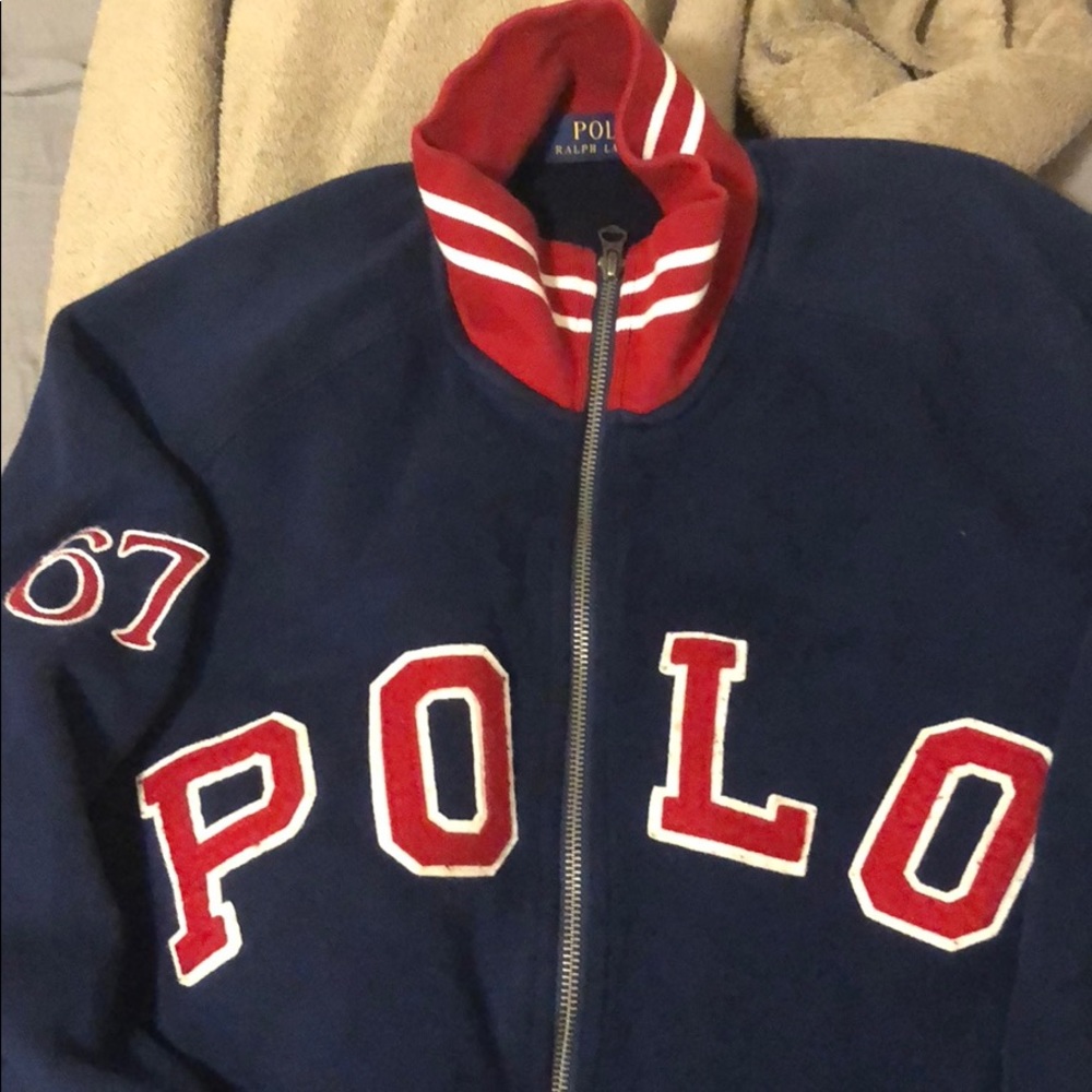 Ralph Lauren Polo Varsity Letterman Jacket
